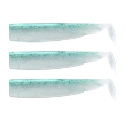 FIIISH Leurres-Leurre Souple 3 Corps Black Minnow 120mm 10g