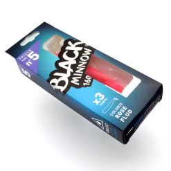 FIIISH Pêche Aux Leurres|Leurres-Leurre souple corps black minnow 160 16cm (x3)