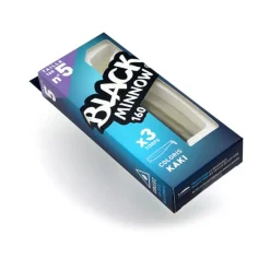 FIIISH Pêche Aux Leurres|Leurres-Leurre souple corps black minnow 160 16cm (x3)