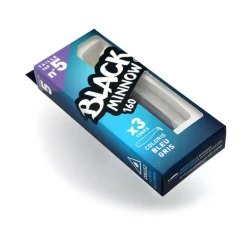 FIIISH Pêche Aux Leurres|Leurres-Leurre souple corps black minnow 160 16cm (x3)