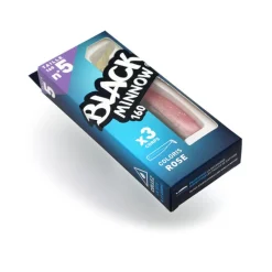 FIIISH Pêche Aux Leurres|Leurres-Leurre souple corps black minnow 160 16cm (x3)