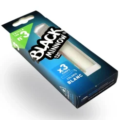 FIIISH Pêche Aux Leurres|Leurres-Leurre souple corps black minnow 120 12cm (x3)