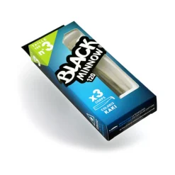 FIIISH Pêche Aux Leurres|Leurres-Leurre souple corps black minnow 120 12cm (x3)