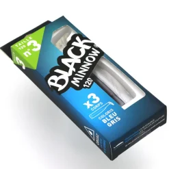 FIIISH Pêche Aux Leurres|Leurres-Leurre souple corps black minnow 120 12cm (x3)