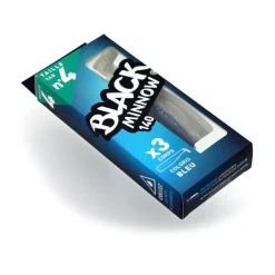 FIIISH Pêche Aux Leurres|Leurres-Leurre souple corps black minnow 140 14cm (x3)