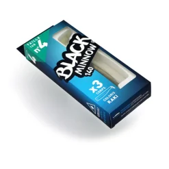 FIIISH Pêche Aux Leurres|Leurres-Leurre souple corps black minnow 140 14cm (x3)