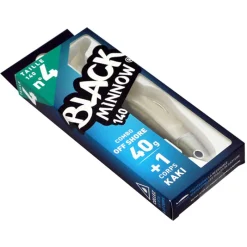 FIIISH Pêche Aux Leurres|Leurres-Leurre Souple Shad Combo Black Minnow 140 Off Shore 14cm, 40g