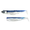 FIIISH Pêche Aux Leurres|Leurres-Leurre Souple Shad Combo Black Minnow 90 Off Shore 9cm, 10g