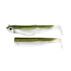 FIIISH Pêche Aux Leurres|Leurres-Leurre Souple Shad Combo Black Minnow 120 Shore 12cm, 12g