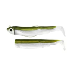 FIIISH Pêche Aux Leurres|Leurres-Leurre Souple Shad Combo Black Minnow 120 Shore 12cm, 12g