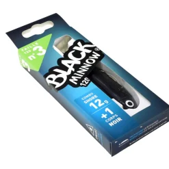 FIIISH Pêche Aux Leurres|Leurres-Leurre Souple Shad Combo Black Minnow 120 Shore 12cm, 12g
