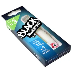 FIIISH Pêche Aux Leurres|Leurres-Leurre Souple Shad Combo Black Minnow 120 Shore 12cm, 12g