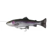 SAVAGE GEAR Leurres-Leurre Souple Shad 4D Line Thru Pulse Tail Trout 16cm, 51g