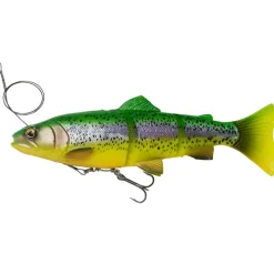 SAVAGE GEAR Leurres-Leurre souple swimbait carnassier 4d line thru trout mod sink 20cm 98g