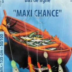 FLASHMER Bas De Lignes / Lignes Montées|Leurres-Leurre train de plumes mer maxi chance