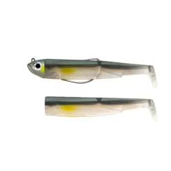 FIIISH Leurres-Leurres Souples Fish 7 À 12 CM Double Combo Shore - 12g