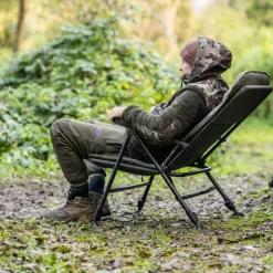NASH Bivouac/Confort-Level Chair Bank Life Reclining Chair Camo