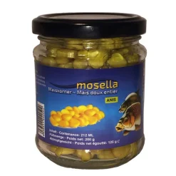 MOSELLA Appâts / Amorces-Mais anis pot en verre 212 ML (sans liquide)