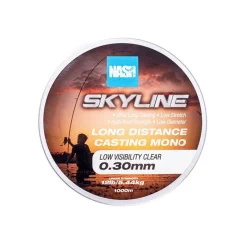 NASH Filaments-Monofilament Skyline Mono Low Visibility Clear