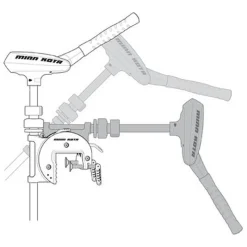 MINN KOTA Motorisation-Moteur electrique arriere navigation traxxis 80lbs - 107cm - 24v