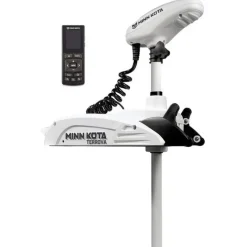 MINN KOTA Motorisation-Moteur Electrique Avant RIPTIDE TERROVA 55 GPS - Spécial KAYAK - 12 Vcc - Spotlock - 91 cm