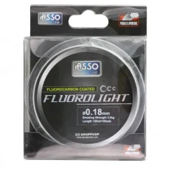 ASSO Tresses, Nylons, Fluorocarbones-Nylon gainé fluorolight 150m