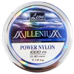 HOOGENDIJK Acc.Montages/Hameçons-Nylon Leon Millenium Power Nylon Clair 1000m