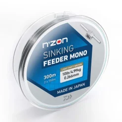DAIWA Fils De Pêche Feeder-Nylon N'Zon Sinking bobine de 300m