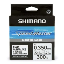 SHIMANO Tresses, Nylons, Fluorocarbones-Nylon Speedmaster Surf - 300m