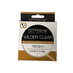 STROW Filaments|Tresses, Nylons, Fluorocarbones-Nylon Wilder Clear (150m)
