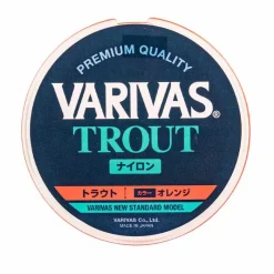 VARIVAS Tresses, Nylons, Fluorocarbones-Nylon Trout orange 100m