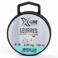 X-LINE Tresses, Nylons, Fluorocarbones|Découverte Pêche Du Carnassier-Nylon Leurres 150m