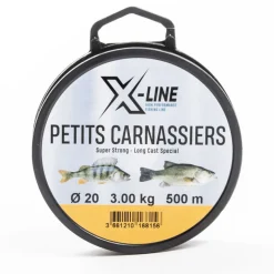 X-LINE Découverte Pêche Du Carnassier|Tresses, Nylons, Fluorocarbones-Nylon Petits Carnassiers 500m