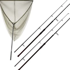 MACK2 Packs|Cannes-Pack 2 cannes Nomad Xtr 10' 3 Lbs + 1 épuisette Nomad Xtr Landing net