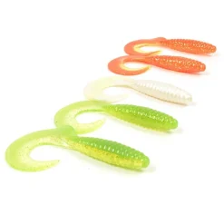 PACIFIC PECHE Packs Et Ensembles-Pack 15 Grub 14cm + 6 Têtes Plombées + Boite