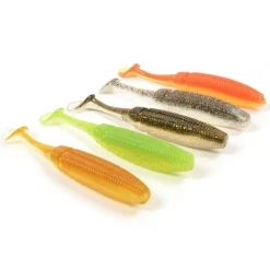 PACIFIC PECHE Packs Et Ensembles-Pack 15 Shad 11.5cm + 6 Têtes Plombées + Boite