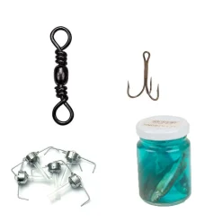 PACIFIC PECHE Appâts À Truite|Packs & Ensembles-Pack 10 vairons + montures