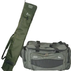 TEAM CARPFISHING Bagagerie/Rangement|Packs-Pack bagagerie carryall process + fourreau holdall 3 cannes