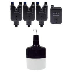 RIPPTON Packs-Pack Bite Keeper Black 3+1 + Firefly Biwy Light