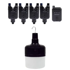 RIPPTON Packs-Pack Bite Keeper Black 4+1 +Firefly Biwy Light