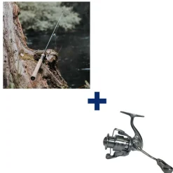 EVOK Packs & Ensembles|Packs Et Ensembles-Pack Canne Invictus Trout V2 2.19cm, 5-14g + Moulinet Invictus Trout 1500Fd