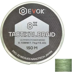 EVOK Packs Et Ensembles-Pack Canne Invictus V2 1.96m, 7-21g + Moulinet Casting Invictus 150HL + Tresse + Fluorocarbone