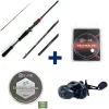 EVOK Packs Et Ensembles-Pack Canne Invictus V2 2.13m, 14-42g + Moulinet Invictus 150HL + Tresse + Fluorocarbone