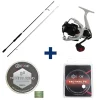 EVOK Packs Et Ensembles-Pack Canne Prediction 2.19m, 14-42g + Moulinet Prediction 3000Fd + Tresse + Fluorocarbone