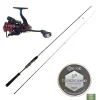 EVOK Packs Et Ensembles-Pack Canne Spinning Invictus V2 2.26m, 3-10g + Moulinet Invictus 2500FD + Tresse Tactikal Braid 0.10mm