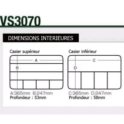 VERSUS Packs Et Ensembles-Pack carnassier rangement leurre