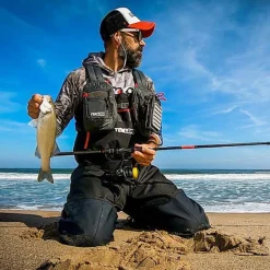 PACIFIC PECHE Packs|Packs & Ensembles-Pack Chest Pack Grauvell Teklon Parkour + Épuisette Raquette Silverstone + Clip Magnétique