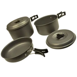 MACK2 Packs|Bivouac/Confort-Pack Cooking Logistik Lite Stove + Logistik Kettle + Logistik Cookware set