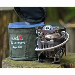 MACK2 Packs|Bivouac/Confort-Pack Cooking Logistik Powerful Stove + Logistik Kettle + Logistik Cookware Set