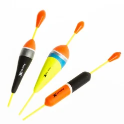 X-LINE Découverte Pêche Du Carnassier|Carnassier Au Posé-Pack de 3 flotteurs carnassier (8g 10g 15g)
